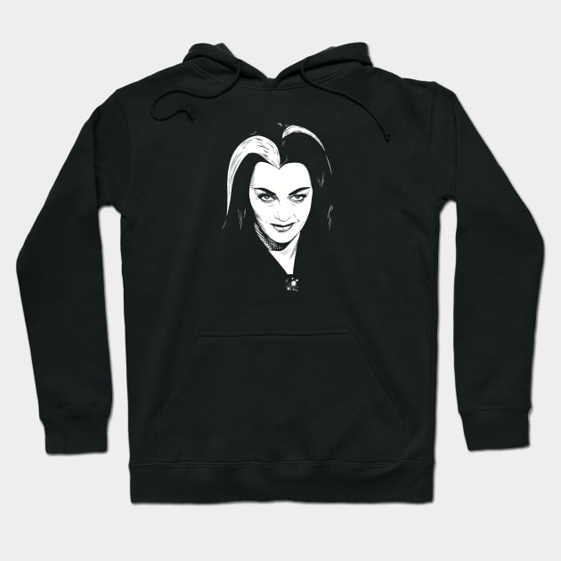 Lily Munster Hoodie by @johnnehill